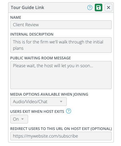 Tour Guide Schedule